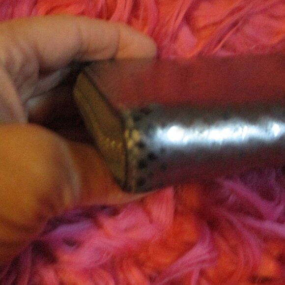 Michael Kors Ciara metallic silver Nickel  large satchel & wallet - Picture 14 of 15